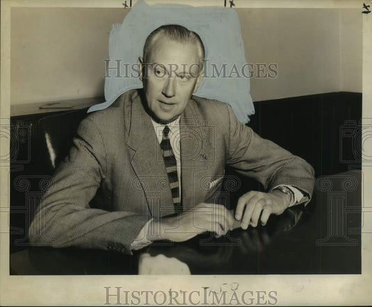 1959 Press Photo Dr. Louis Vanden Berghe, Belgian Art Historian - noo68451