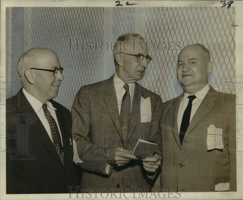 1957 Press Photo Speakers at the conference of Production Credit Associations