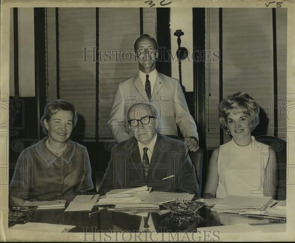 1967 Press Photo New Orleans Maritime Museum, Incorporated officers - noo68543