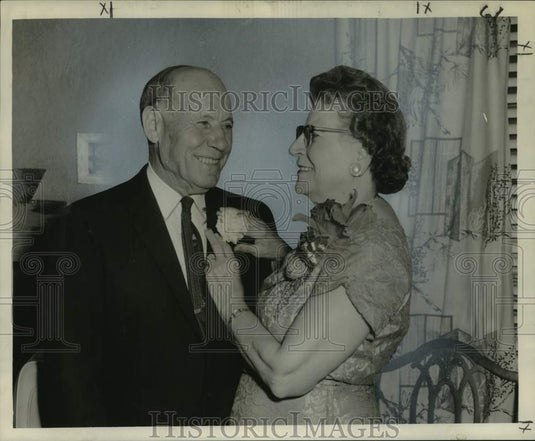 1959 Press Photo Mr. and Mrs. Joseph Varuso celebrate 50th anniversary
