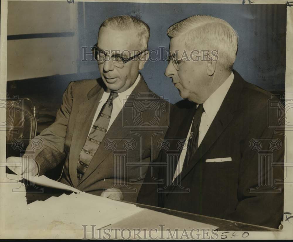 1959 Press Photo United States Department of Agriculture Officials, New Orleans- Historic Images