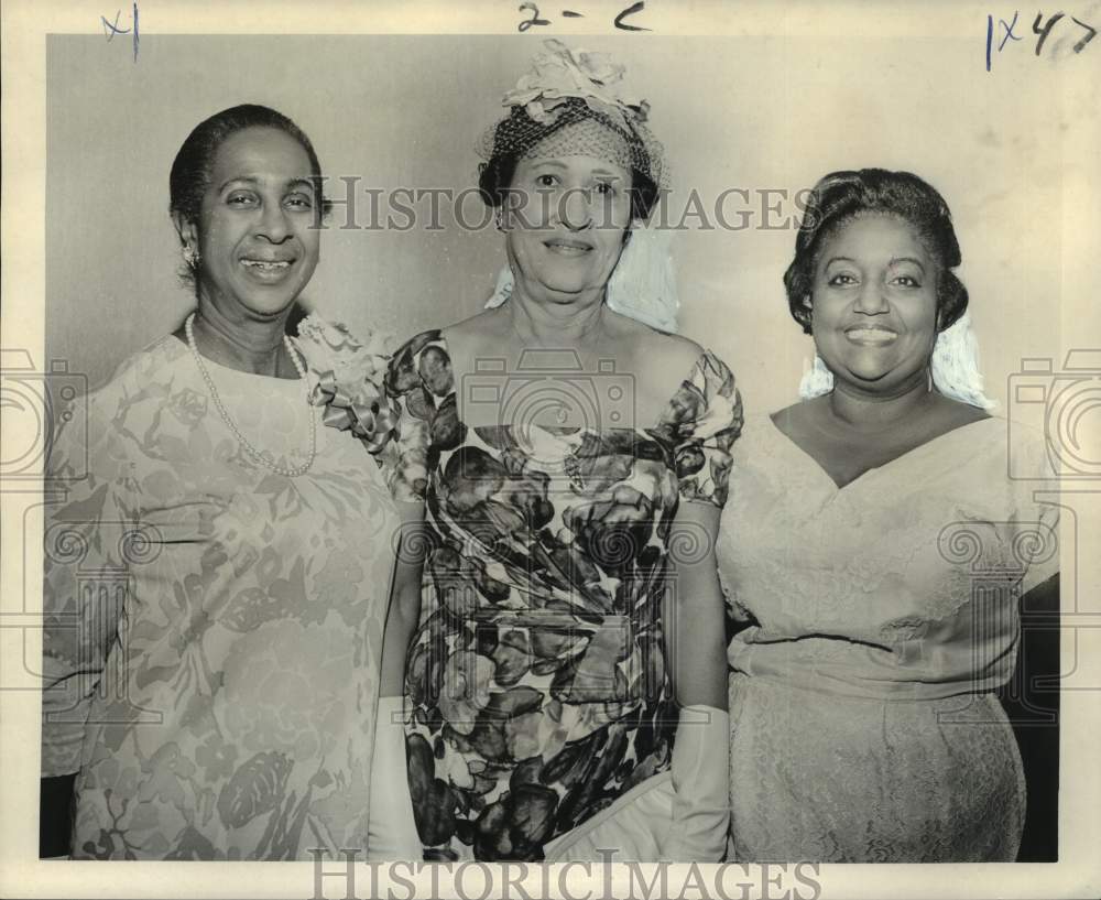 1967 Press Photo National Association of College Women - Lucinda Ward, Officers
