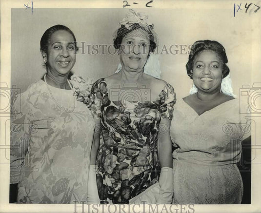 1967 Press Photo National Association of College Women - Lucinda Ward, Officers