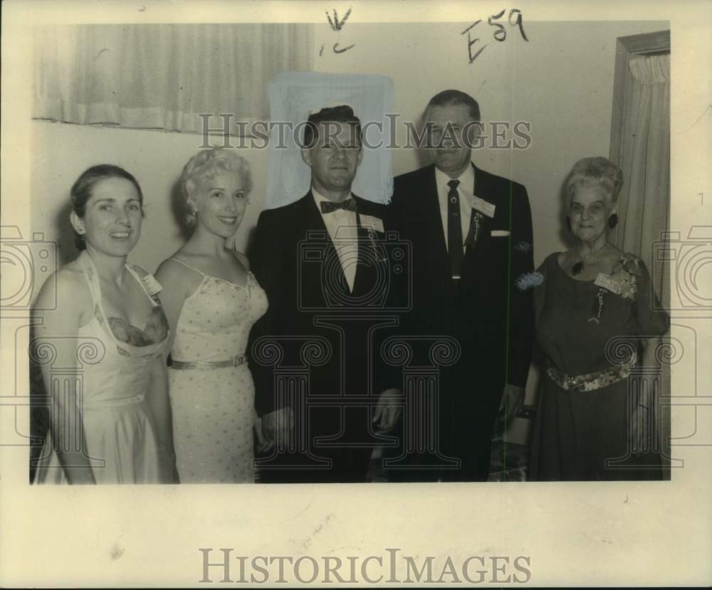 1959 Press Photo Officers of Dancing teachers of New Orleans, Lake Shore studio