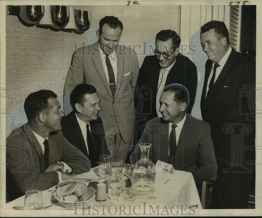 1960 Press Photo AAODC committee chairmen plan New Orleans convention