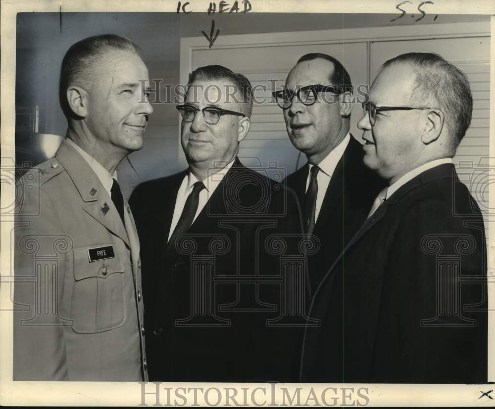 1964 Press Photo River Basins Inter-Agency Committee participants meet