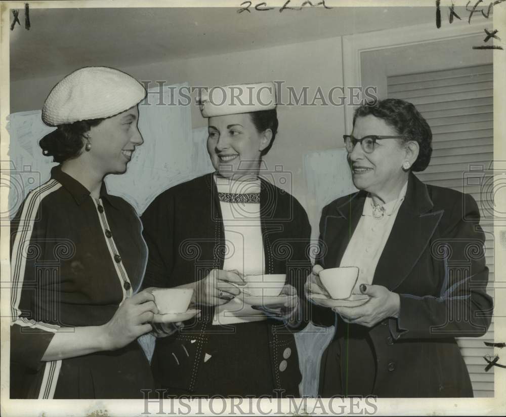 1957 Press Photo Officers of the Ida Wels Friend Chapter of B&#39;nai B&#39;rith Women