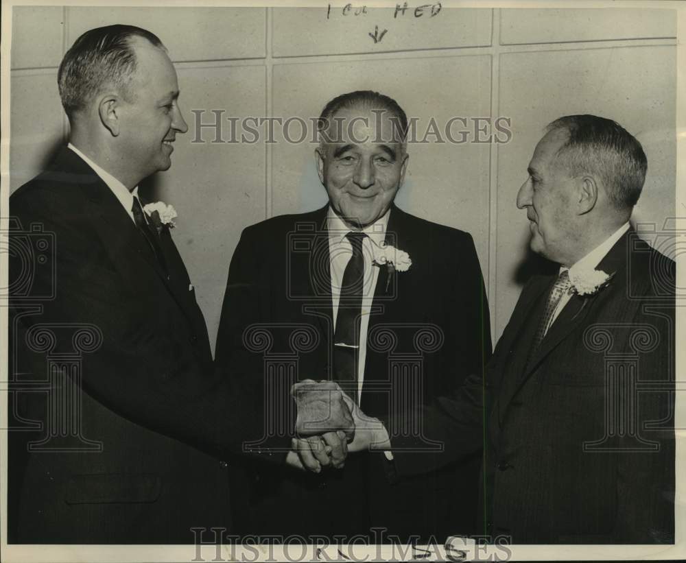 1964 Press Photo A testimonial dinner at The Roosevelt honored William Watkins.