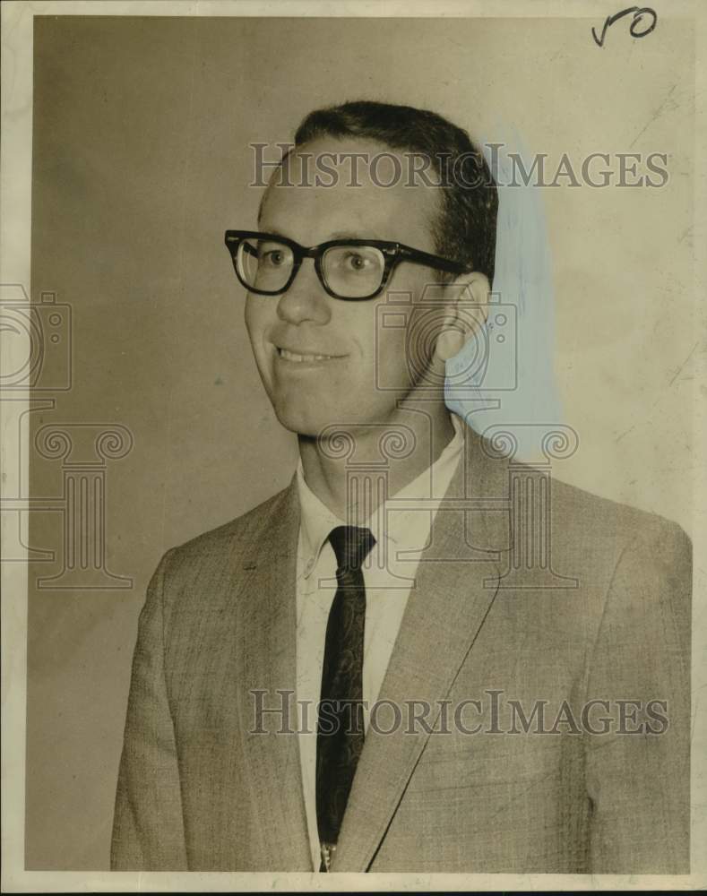 Press Photo Robert T. Watts, Tulane University Swim - noo69048- Historic Images