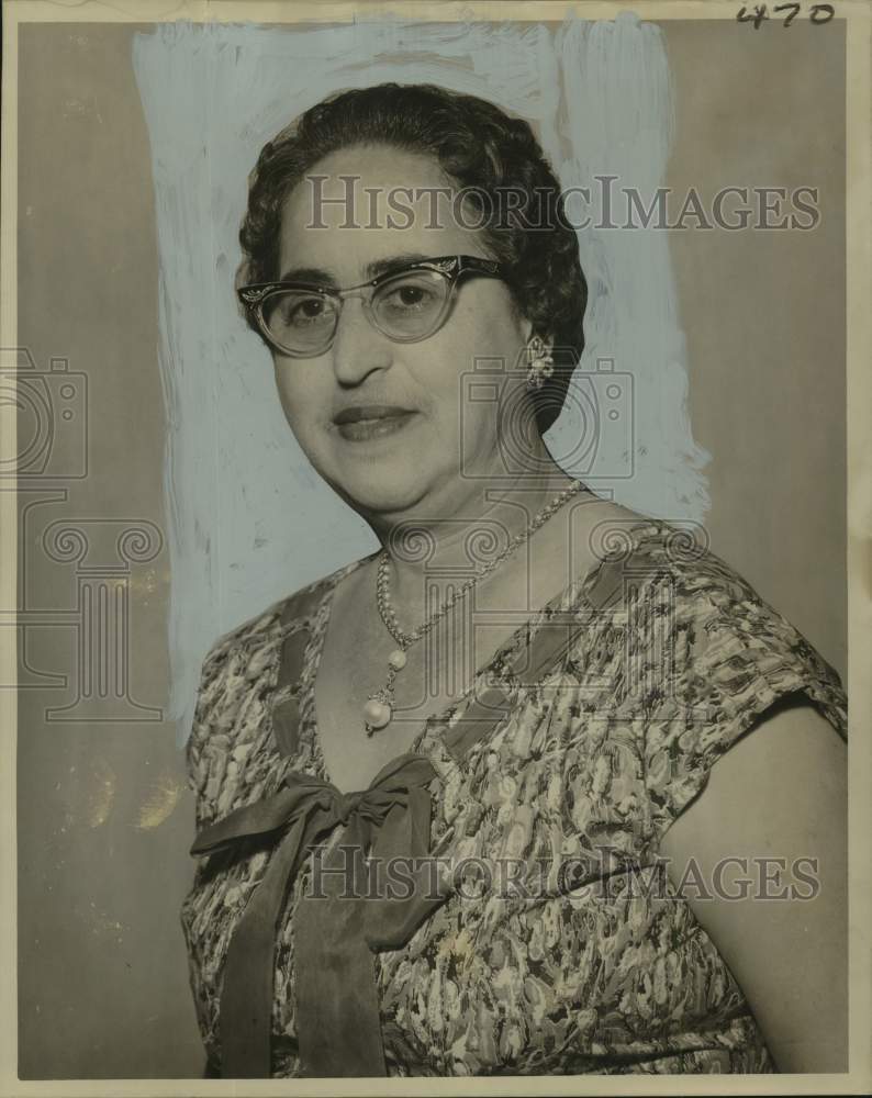 1962 Press Photo Doris Watsky Elected President, Harahan Lions Club Auxiliary