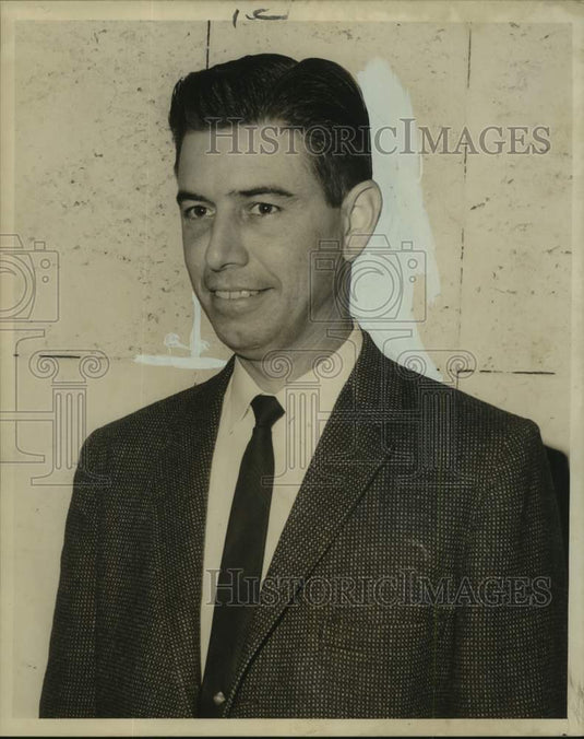 1964 Press Photo Vincent Shurr, president Southwestern Hardwood Manufacturers
