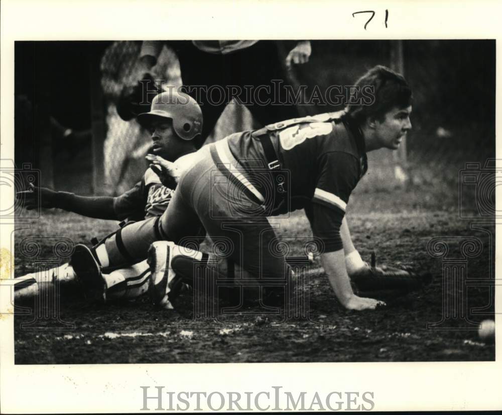 1983 Press Photo West Jefferson High School Baseball Game against Buccaneers- Historic Images