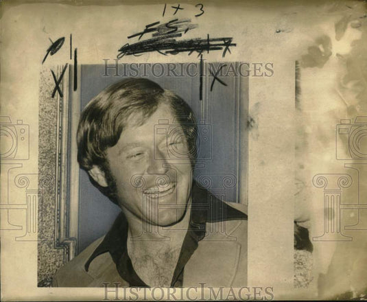 1974 Press Photo Cliff Richey, tennis star - noo70604- Historic Images