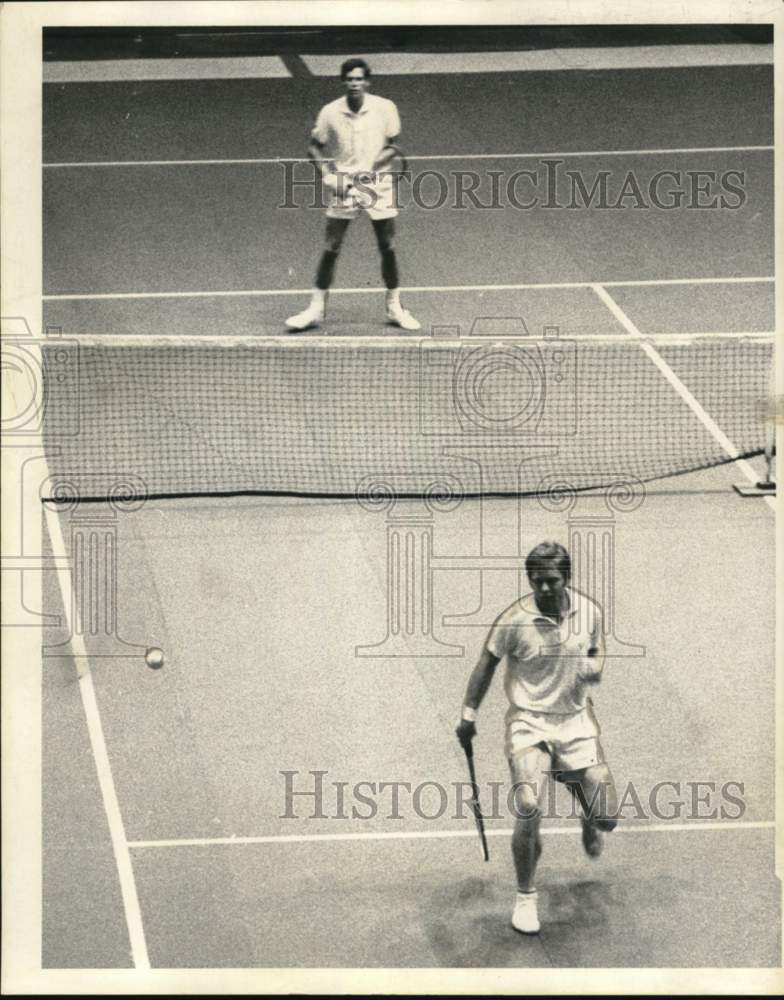 1969 Press Photo Cluff Rickey &amp; Jim Osborne in Sugar Bowl finals at Tulane Univ.- Historic Images