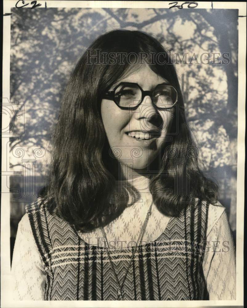 1973 Press Photo Melissa Ritter, Ragley, Good Provider, 4-H member - noo71106