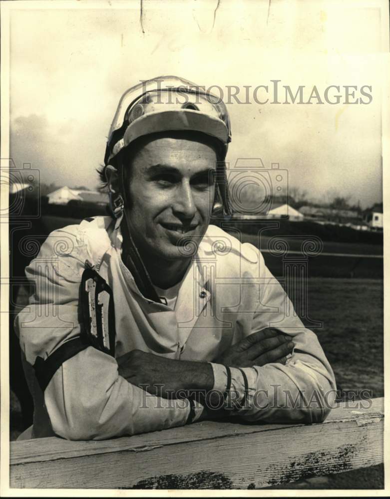 1971 Press Photo Jockey Phil Rubbicco has 53 victories at the Fair Grounds- Historic Images