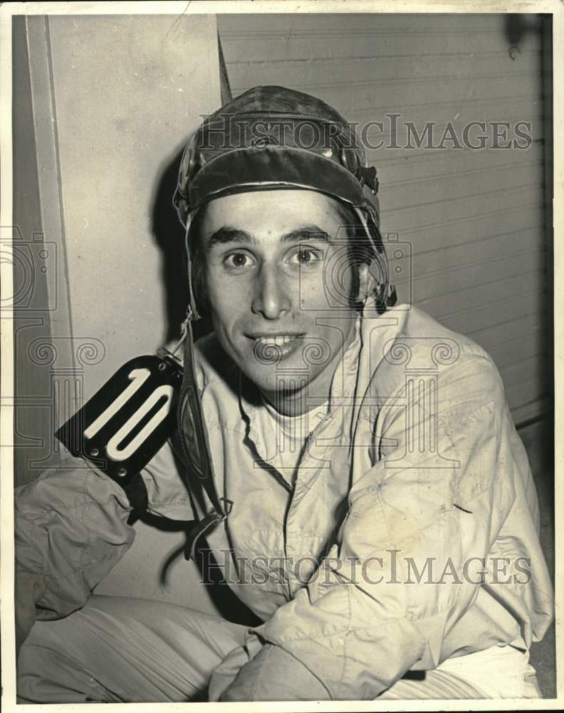 1971 Press Photo Fair Grounds jockey Phil Rubbicco - noo71245- Historic Images