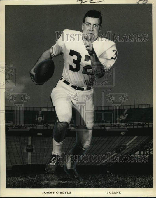 1967 Press Photo Tulane football player Tommy O'Boyle - noo71904- Historic Images