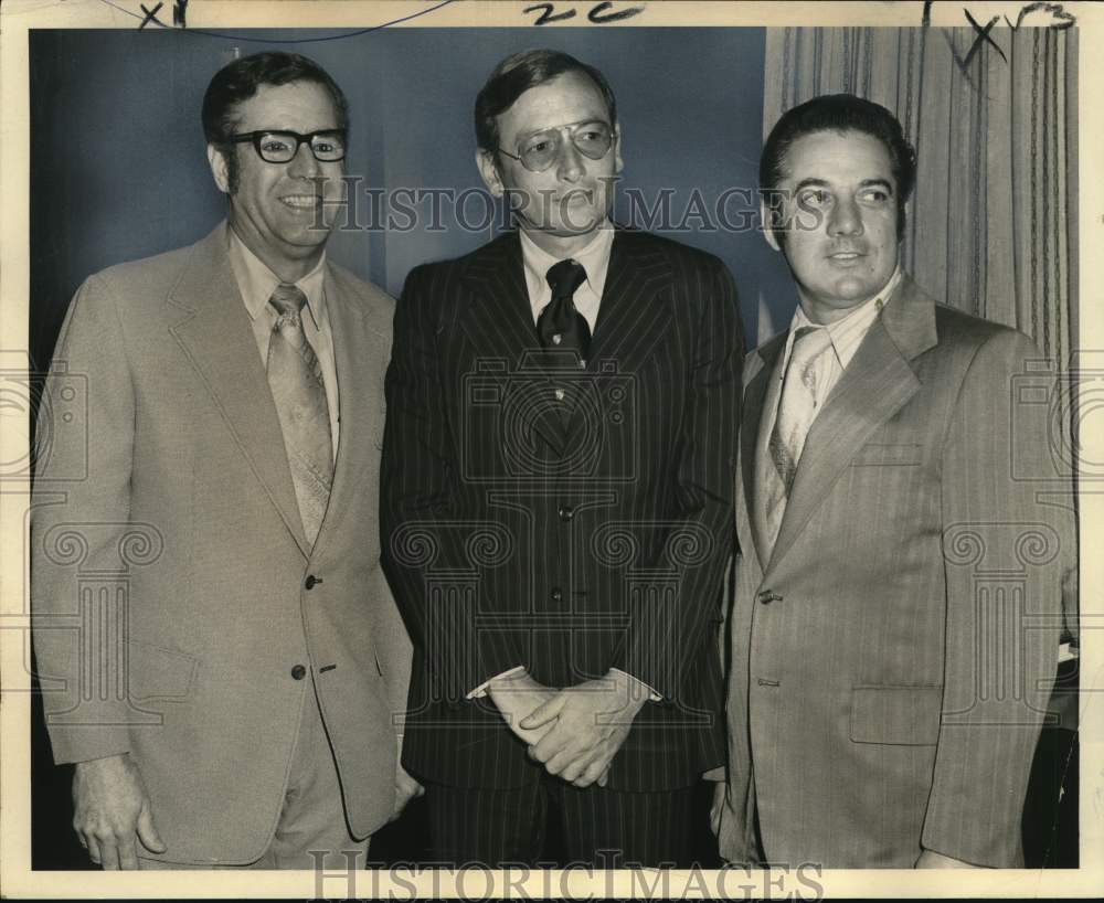 1973 Press Photo Tournament Officials of Professional Bowlers Association Event- Historic Images