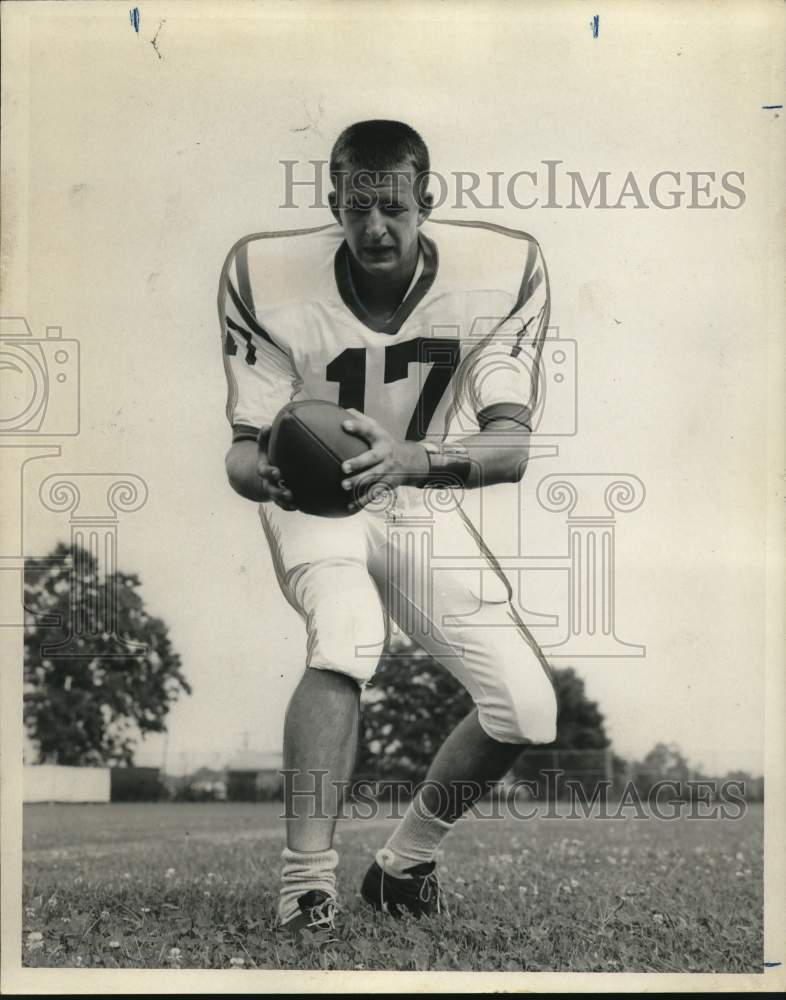 1965 Press Photo Rick Norton, Kentucky Quarterback Football Player - noo72547- Historic Images