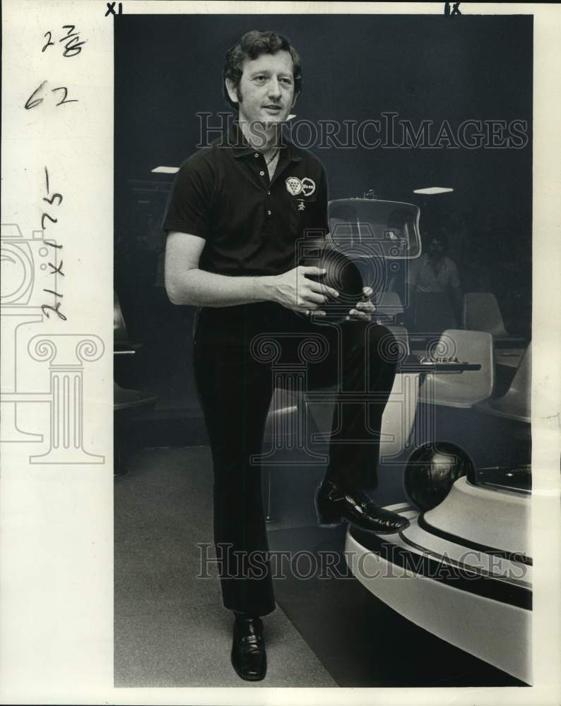 1978 Press Photo Professional bowler Bill Shumway. - noo72967- Historic Images