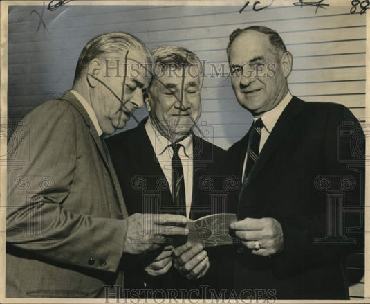 1966 Press Photo Attendees of Louisiana Motor Transport Event at Jung Hotel