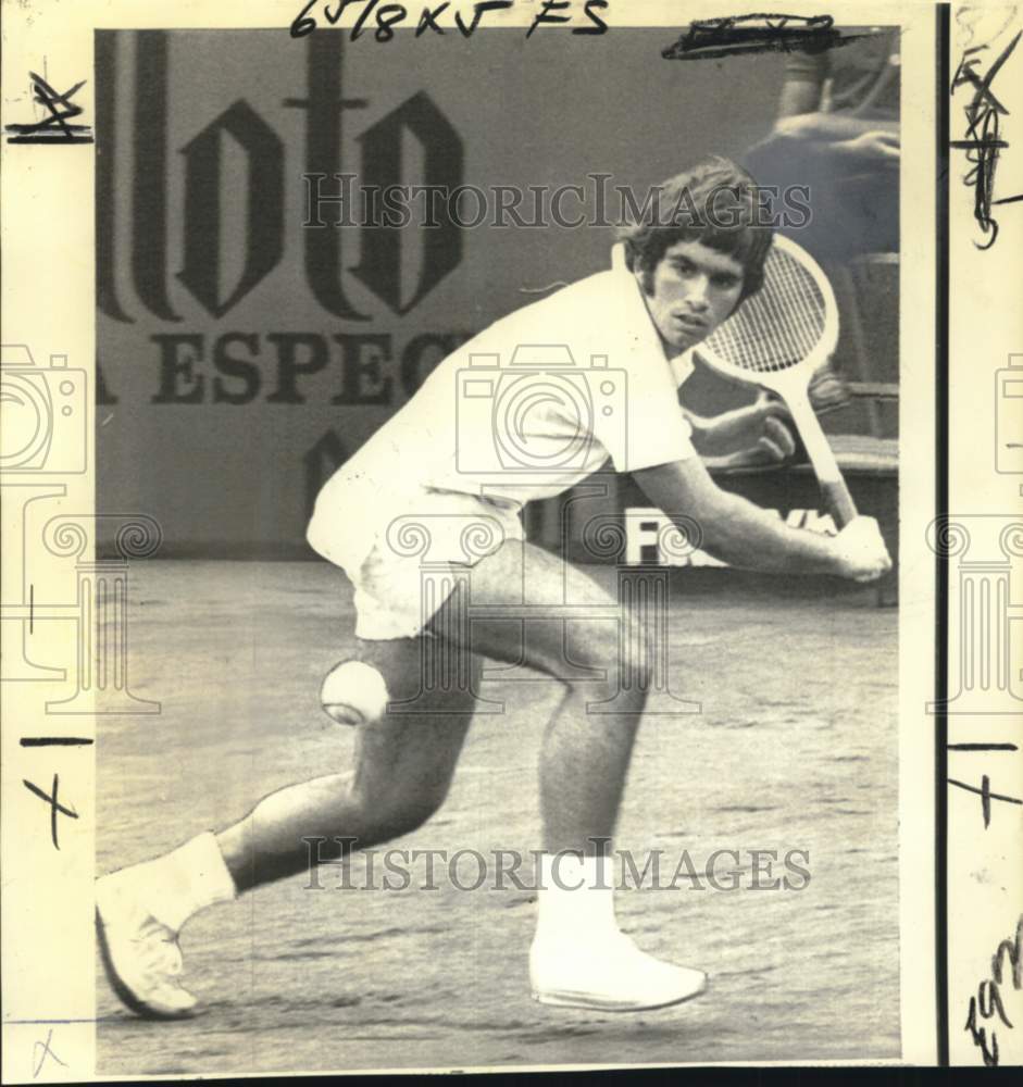 1972 Press Photo Tennis Player Harold Solomon of Silver Springs, Maryland- Historic Images