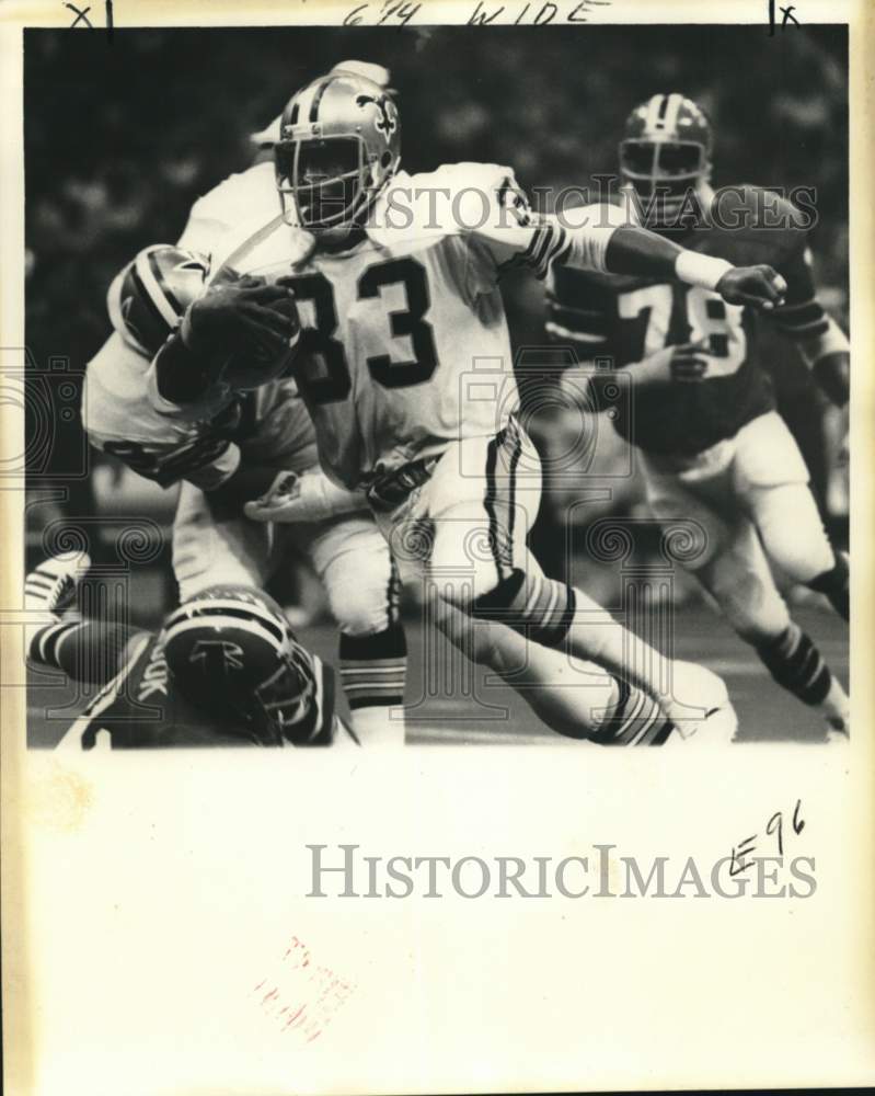 1975 Press Photo New Orleans Saints football player Mike Strachan - noo76138- Historic Images