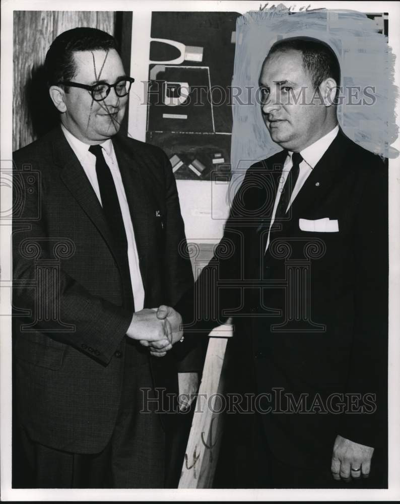 1962 Press Photo Mel Uzee appointed to a U.S. labor mission team in Morocco- Historic Images