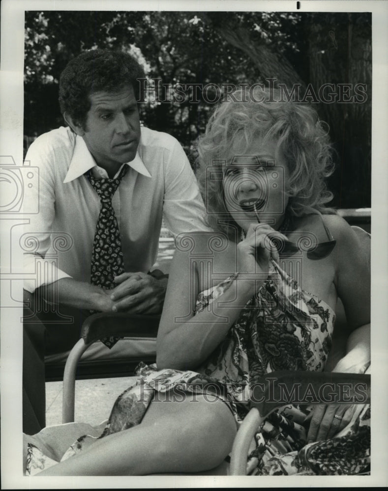 1977 Press Photo Tony Roberts and Edie Adams in Rosetti and Ryan, on NBC.