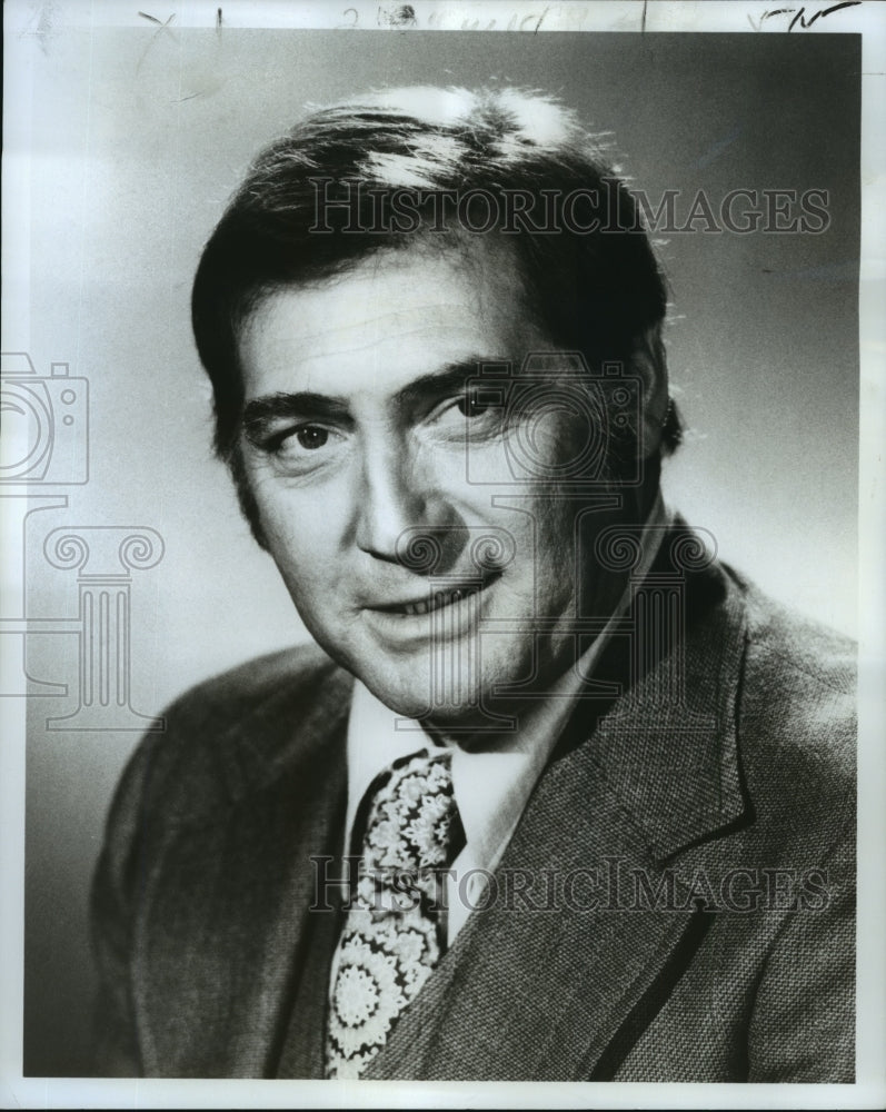 1976 Press Photo Actor Norman Alden, who plays dying characters, terminally ill.