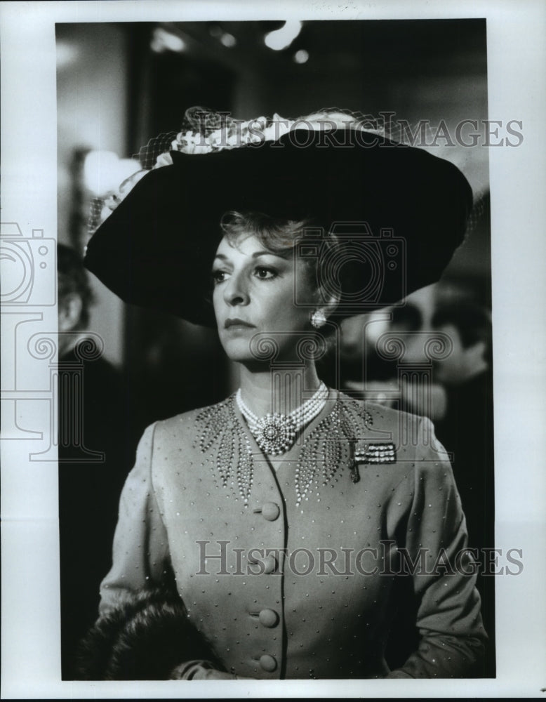 1985 Press Photo Jane Alexander stars in Malice in Wonderland, on CBS.