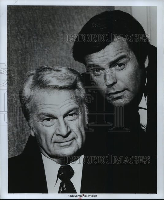 1978 Press Photo Robert Wagner and Eddie Albert star in Switch! - nop00478- Historic Images