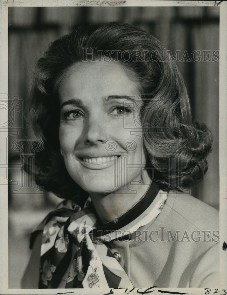 1971 Press Photo Julie Adams stars on The Jimmy Stewart Show, on NBC.- Historic Images