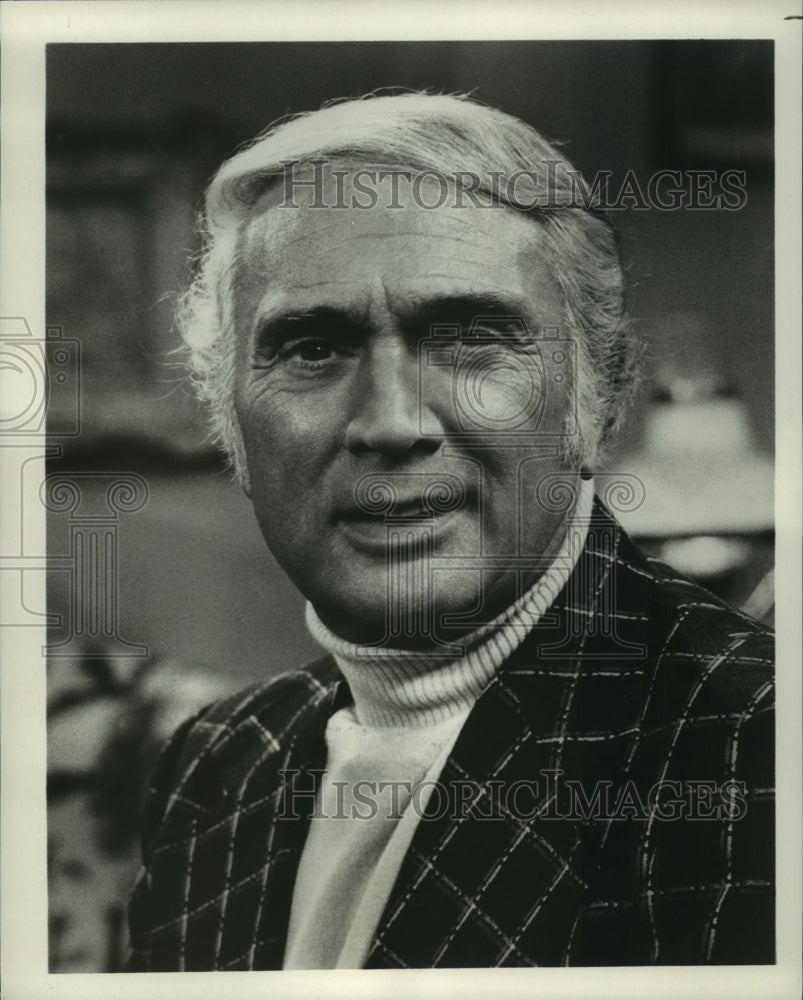 1977 Press Photo Robert Alda stars in Phyllis, on CBS. - nop00573- Historic Images