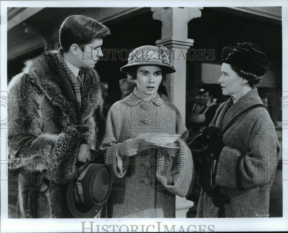 1991 Press Photo Spencer Tracy and Jean Simmons in The Actress, 1953 film.- Historic Images