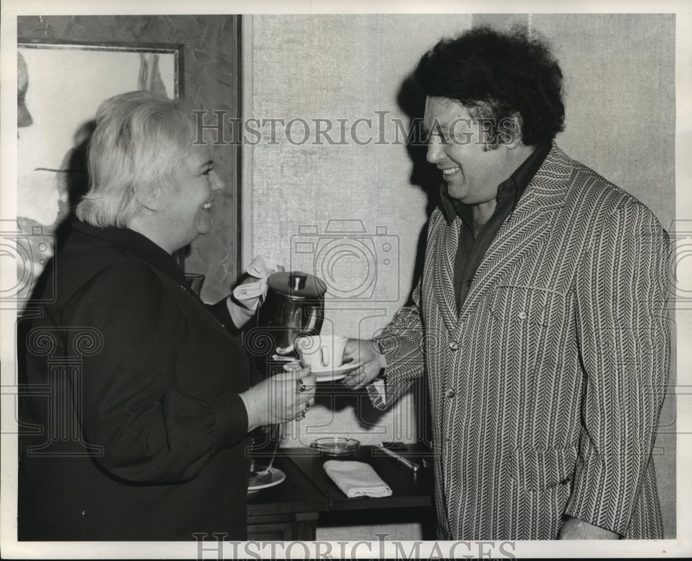 1972 Press Photo Marty Allen, comedian and actor. - nop01415- Historic Images