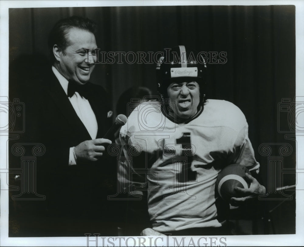 1988 Press Photo Steve Rossi and Marty Allen, comedians. - nop01418- Historic Images