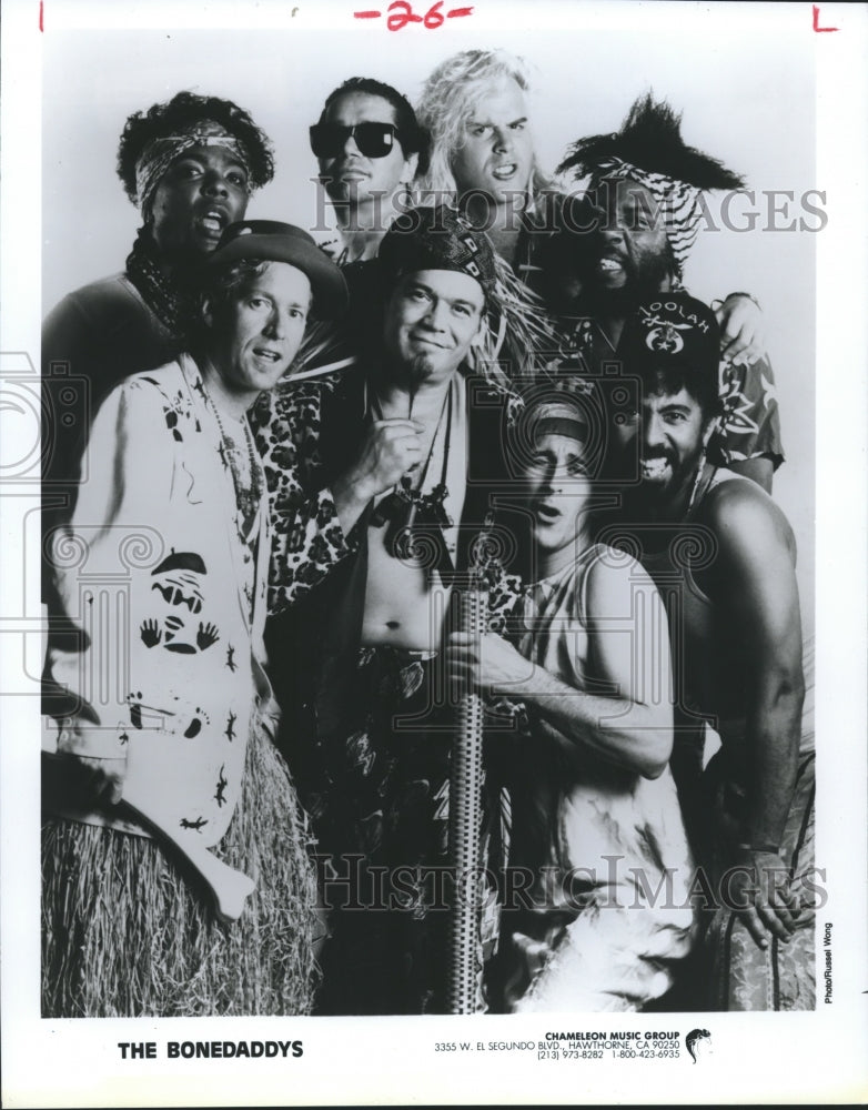 1988 Press Photo "The Bonedaddys" - nop07210