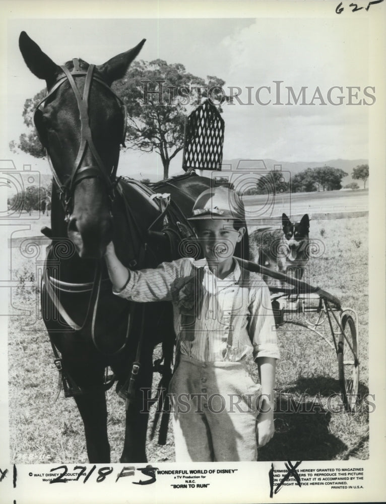 1979 Press Photo Robert Bettles stars in Born to Run, on NBC. - nop07372- Historic Images