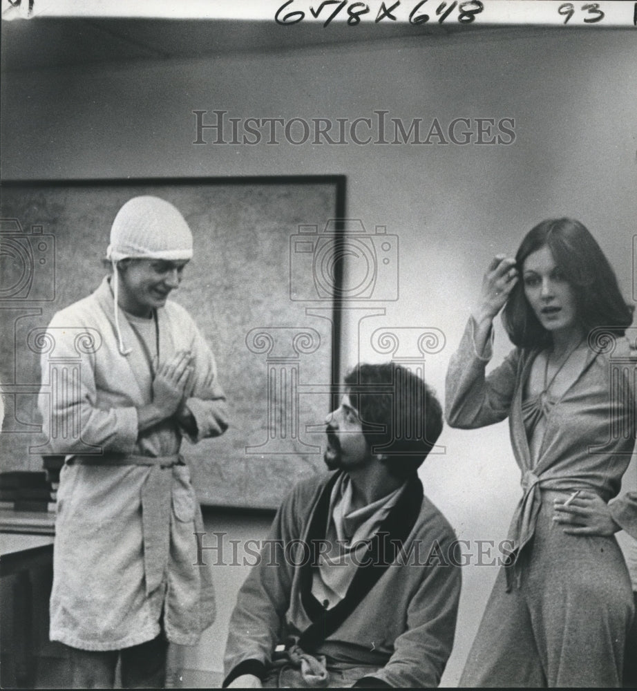 1977 Press Photo BLT group makes debut in Terren McNally's comedy, "Bad Habits."