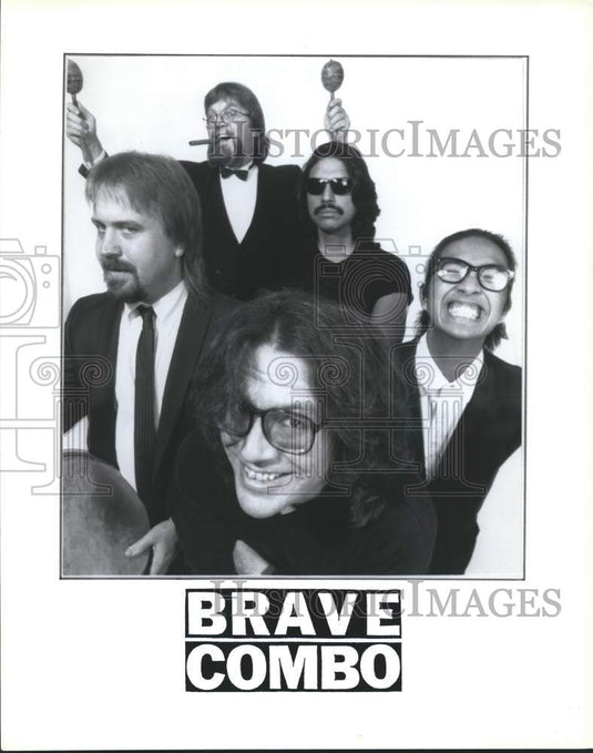 1993 Press Photo Brave Combo, rock band - nop10148