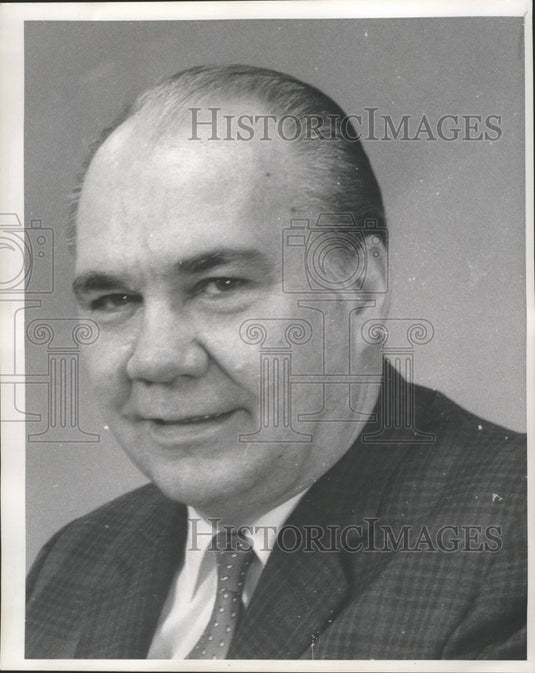 1970 Press Photo Art Burke, Executive- Sports Edition, New Orleans States-Item