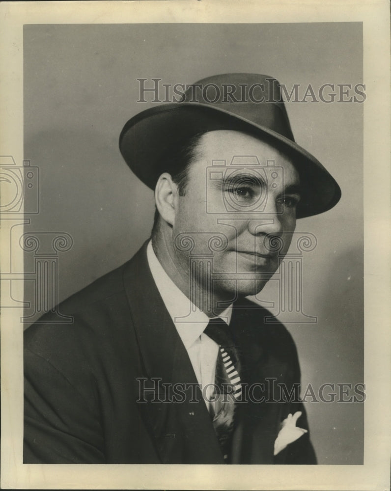1950 Press Photo Art Burke, Former Sports Editor of The States-Item - nop12381