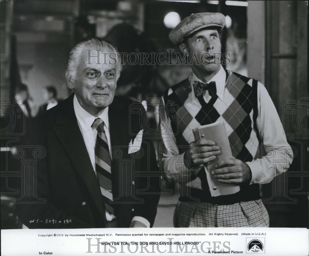 1975 Press Photo A scene from Won Ton Ton, The Dog Who Saved Hollywood