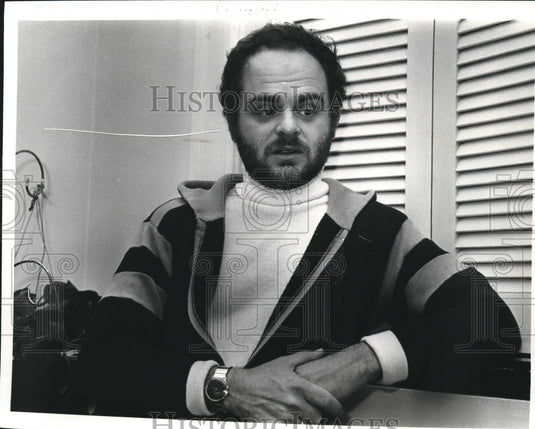 1980 Press Photo Actor Gary Burghoff at Beverly Dinner Playhouse - nop12867