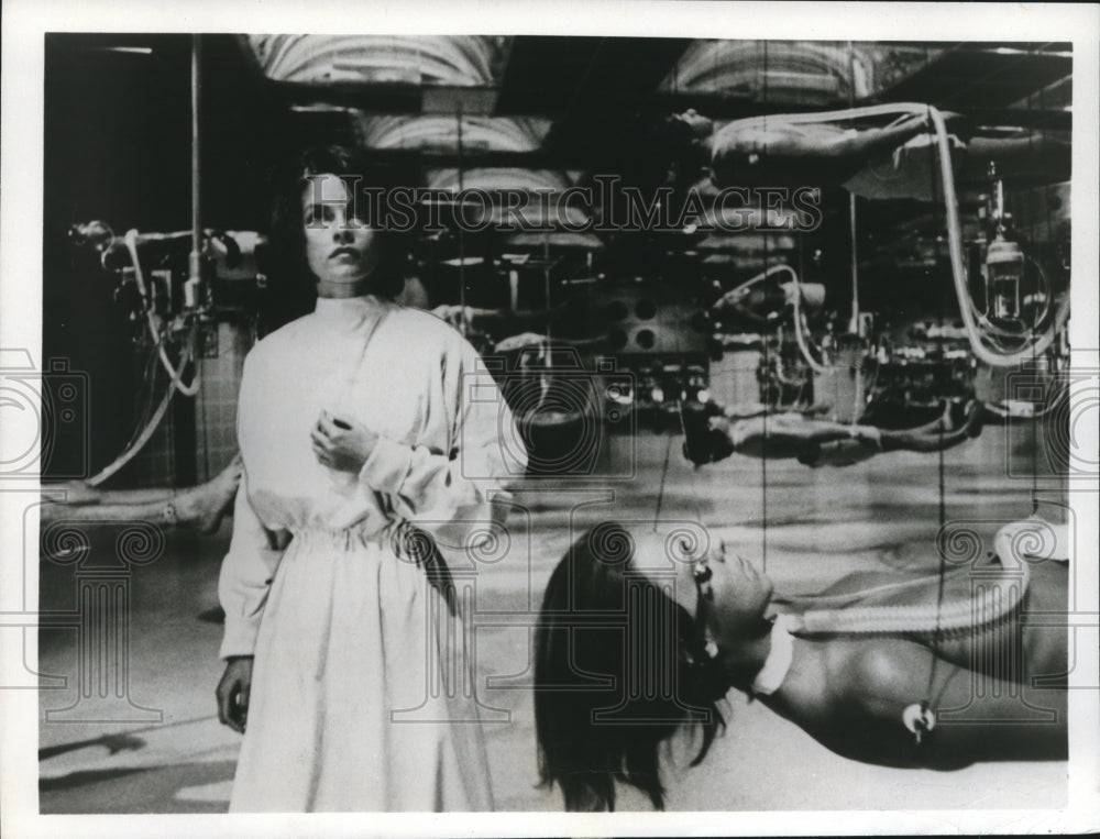 1980 Press Photo Genevieve Bujold stars in the ABC-TV suspense "Coma"