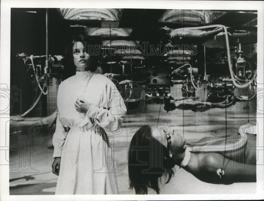 1980 Press Photo Genevieve Bujold stars in the ABC-TV suspense "Coma"