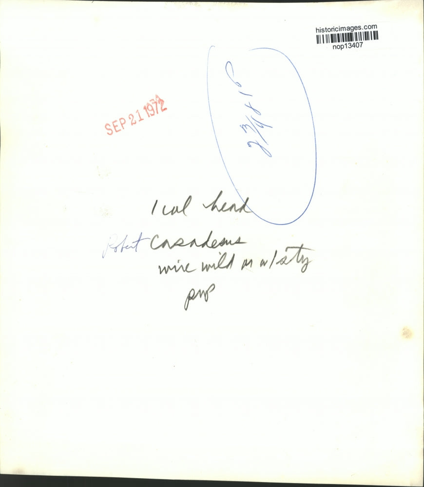 1972 Press Photo Portrait of Robert Casadesus - nop13407