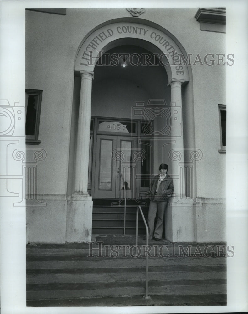 1978 Press Photo Paul Clemens in "A Death in Canaan" on CBS-TV - nop13464